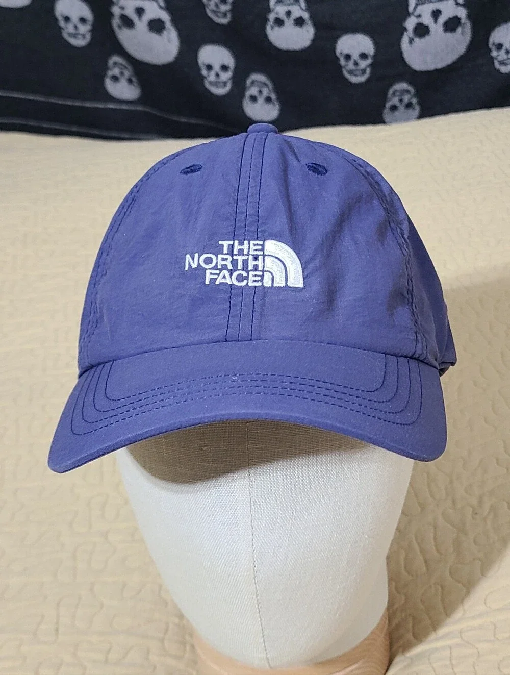 North Face Horizon embroidered logo strapback hat